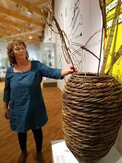 Clare Revera Welsh Baskets traditional basketry willow wicker